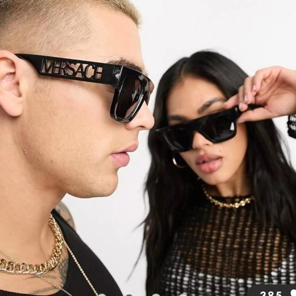 Full Inclusion VERSACE Squared OVE4431 Unisex Sunglasses - NWT!